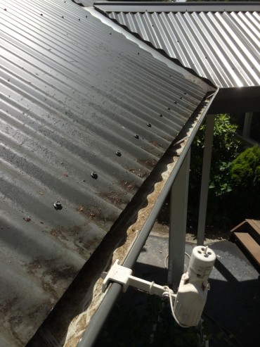 AFTER - GUTTER CLEANING